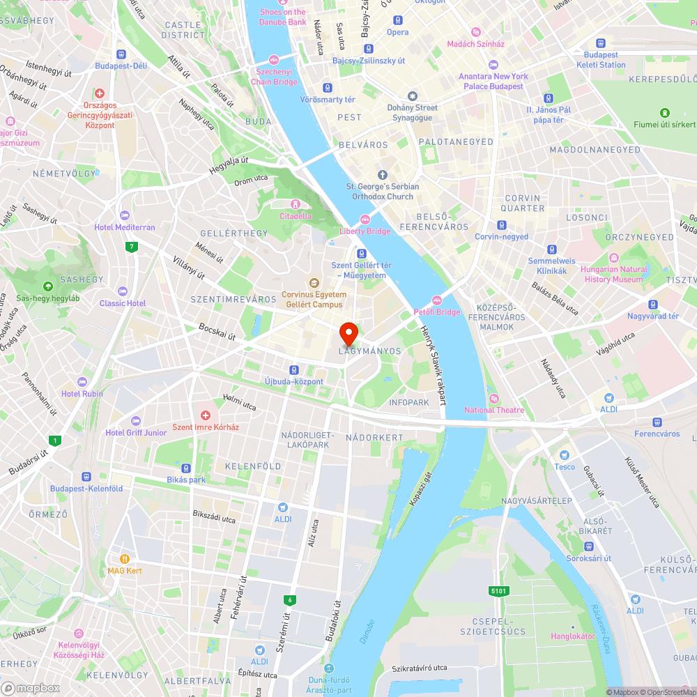 kátyúrengeteg a Földhivatal előtt (Budafoki út) bejelentés helye