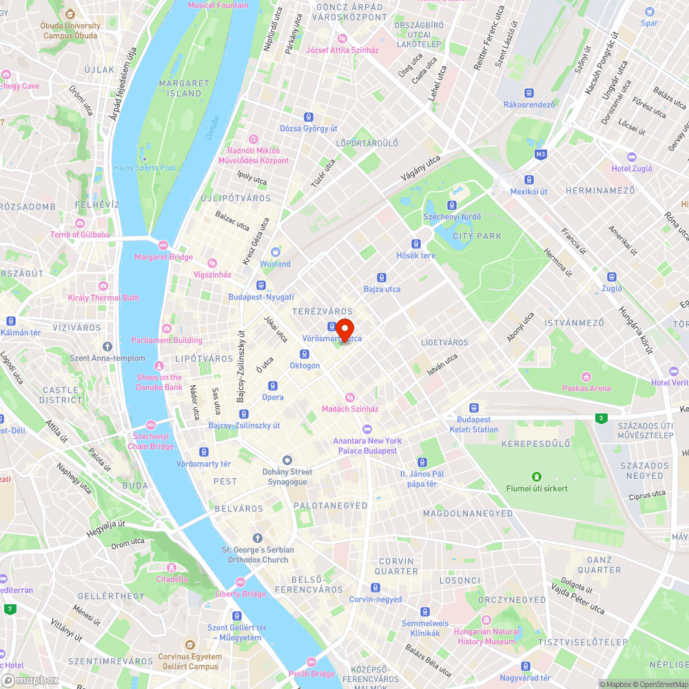 Beszakadt járda bejelentés helye