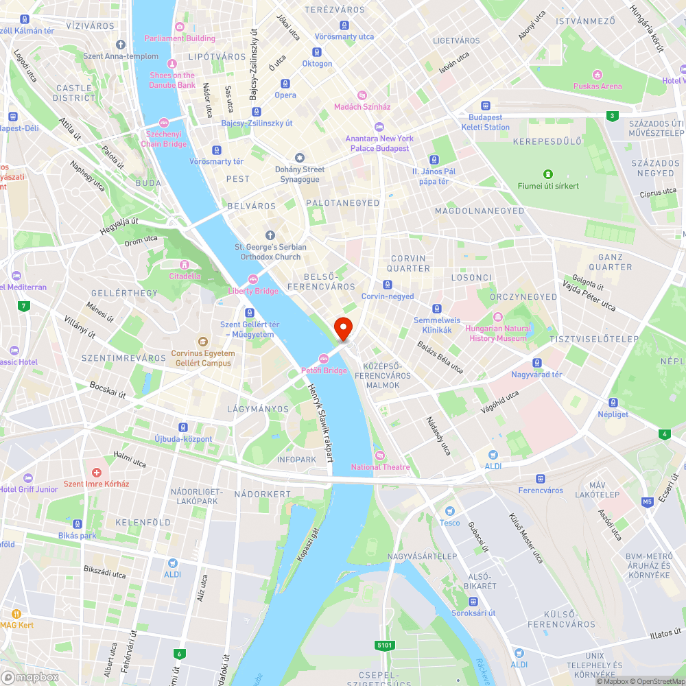 Boráros tér sínfelújítás bejelentés helye