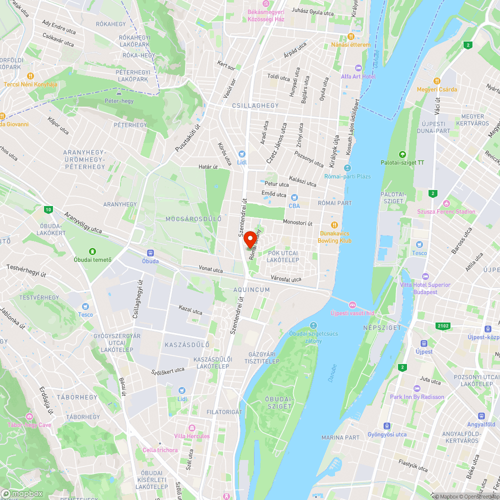 Ismét "szabad" a behajtás a Római térre bejelentés helye