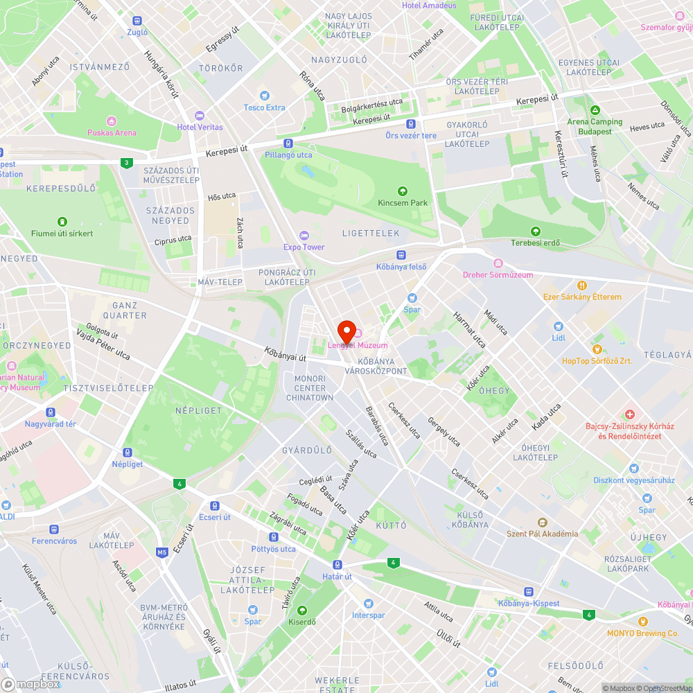 Elfelejtett tető bejelentés helye