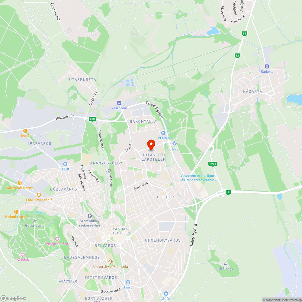 butor a kuka mellett bejelentés helye