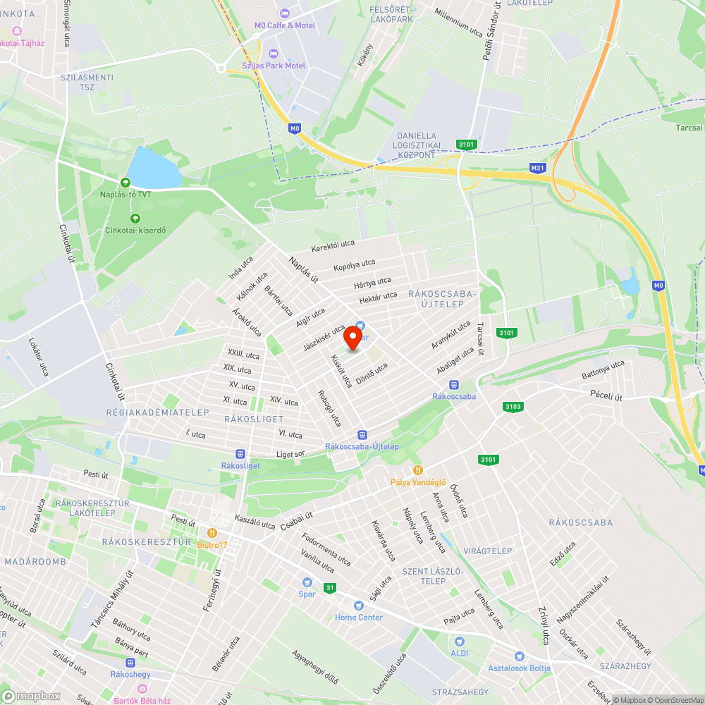 Megrongálták a Demjén-Diadal utcai játszóteret bejelentés helye