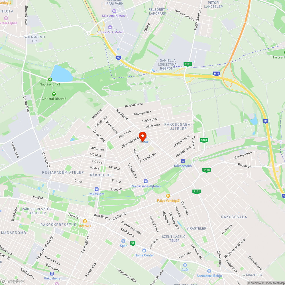 Megrongált utcanévtábla - Tura utca bejelentés helye