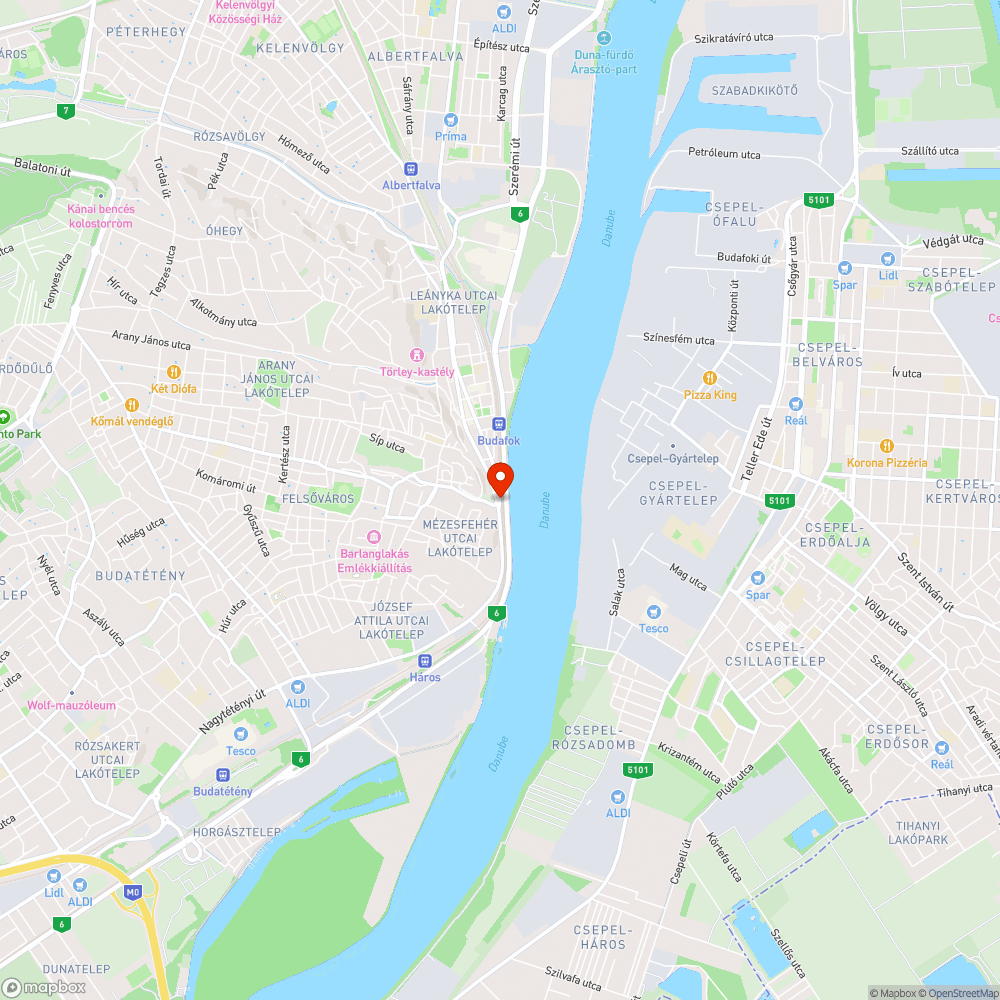 Megálló és környezetének állapota bejelentés helye