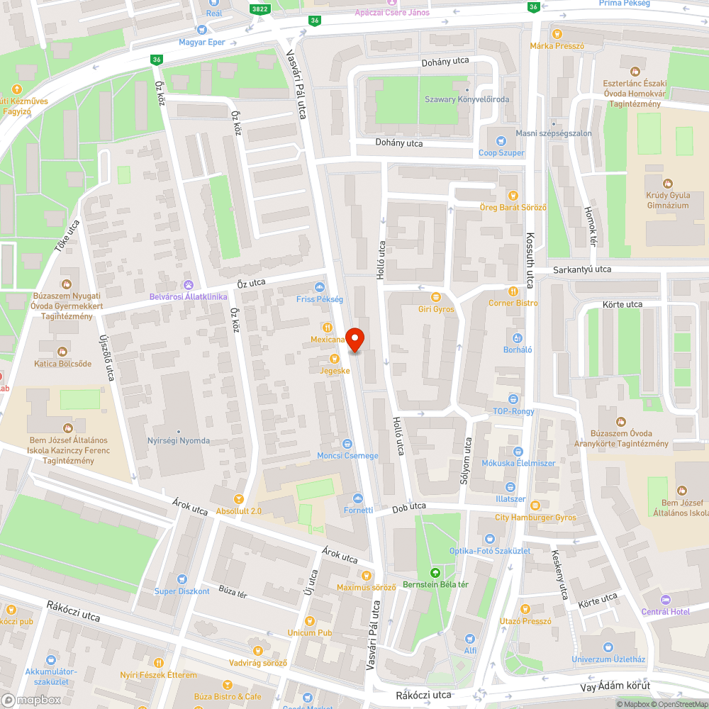 Akadályozott közlekedés bejelentés helye