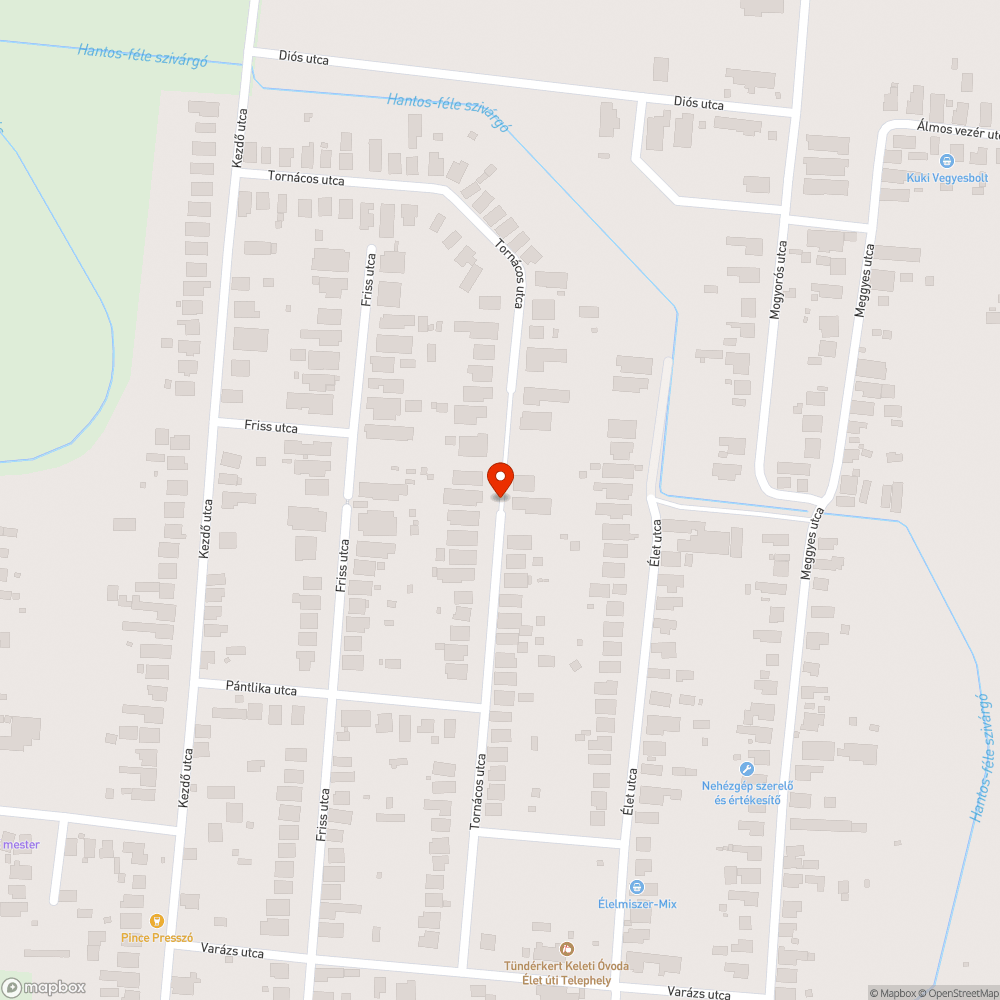 Minimum 10 éve hiányzó útburkolat, kátyúk bejelentés helye