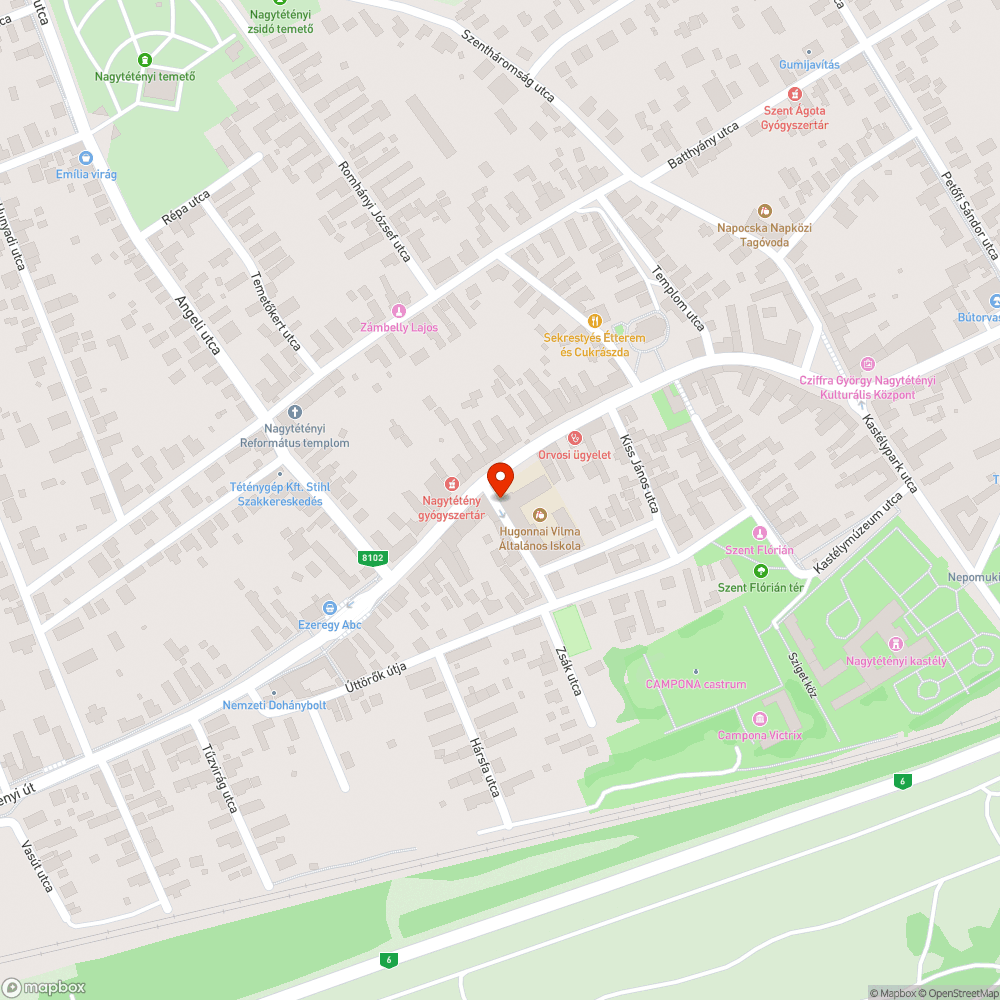 Szemetes utcák bejelentés helye