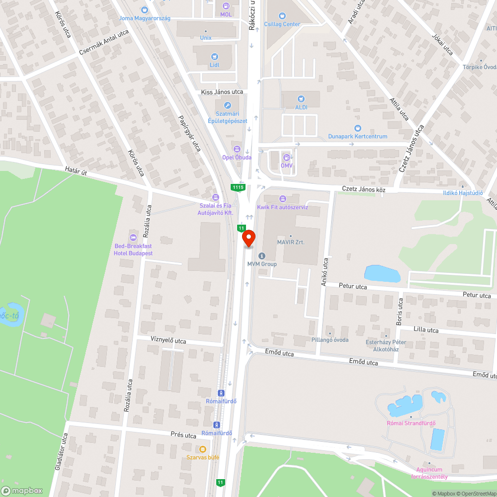 Megsüllyedt csatornafedél bejelentés helye