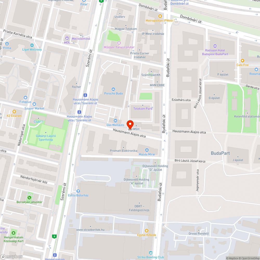 Kiszáradt fák bejelentés helye