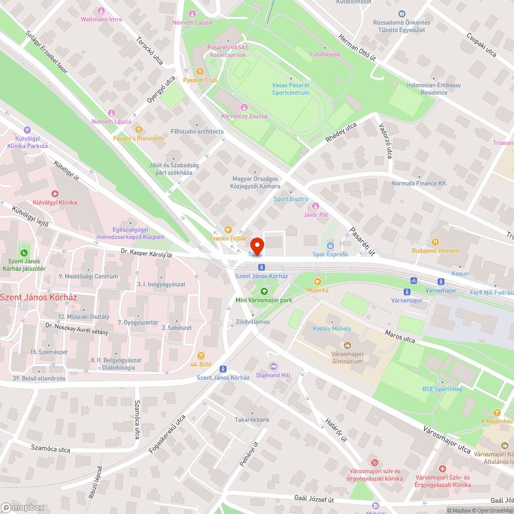 Ocsmány villamosmegálló bejelentés helye