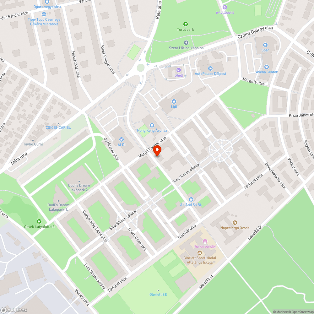 Tönkrement járdaszegély, balesetveszélyes gépjárműfeljáró bejelentés helye