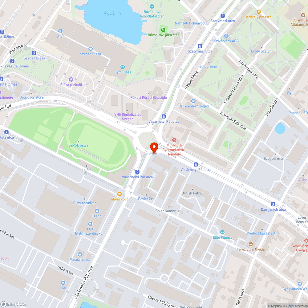 Megrongált kerítés bejelentés helye