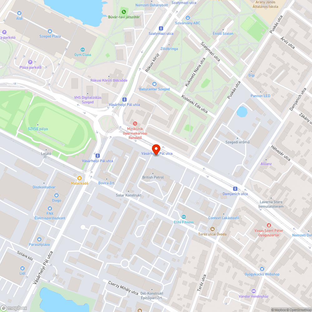 Alacsony tábla bejelentés helye