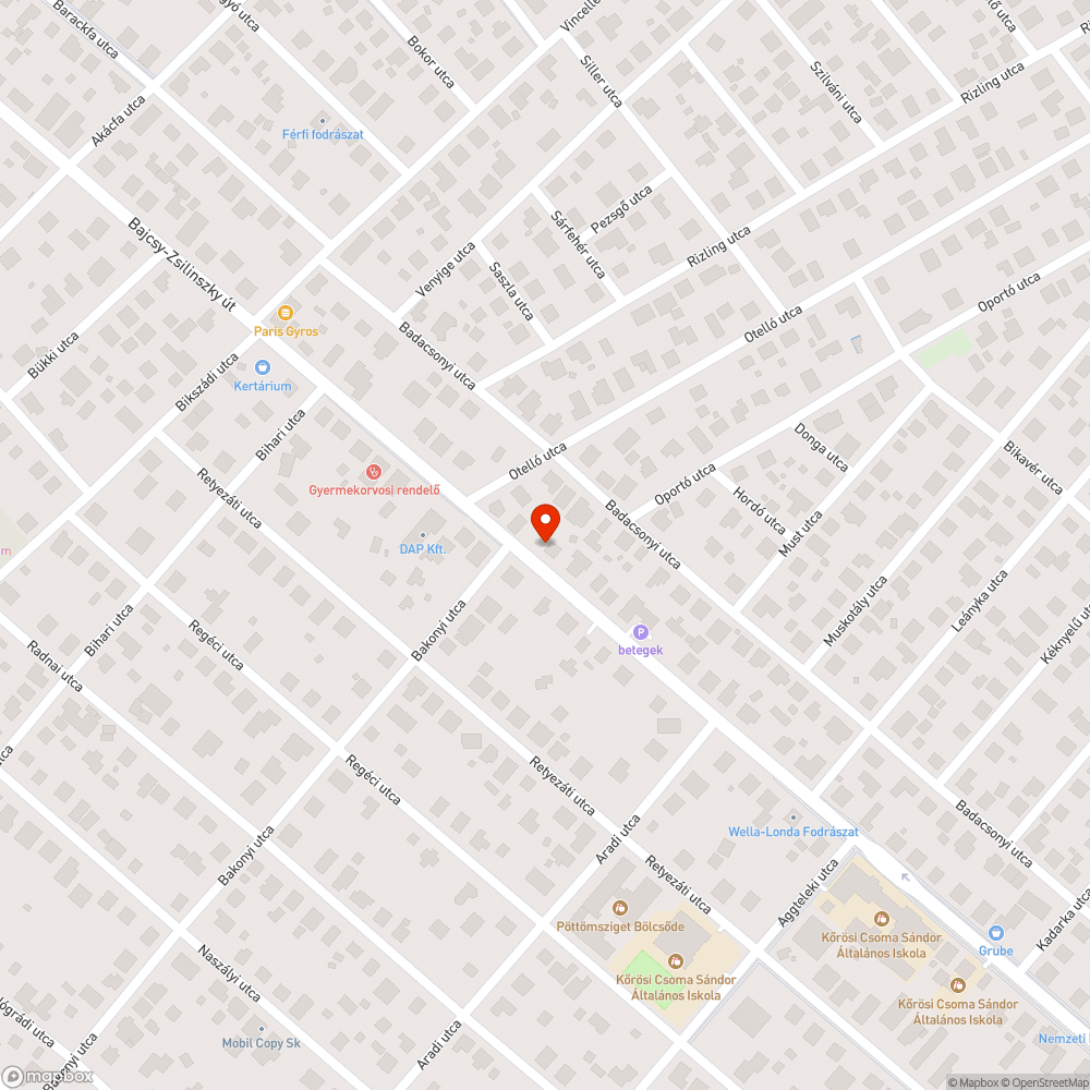 Járda helyrehozásának elmulasztása bejelentés helye