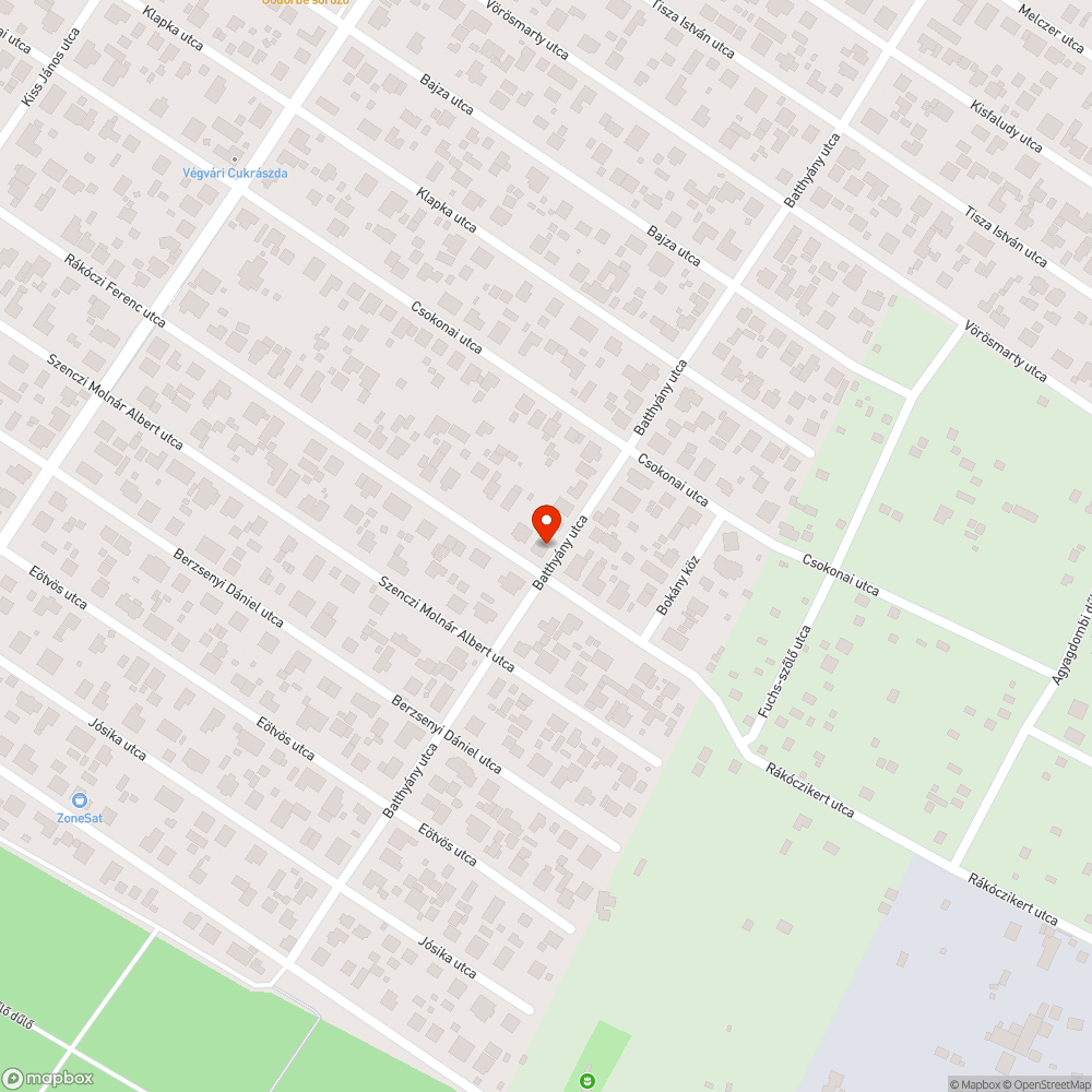 Közmű fedél sérült bejelentés helye