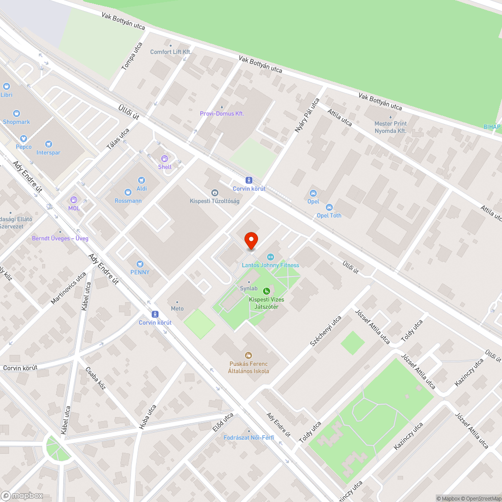 elhagyott autó bejelentés helye