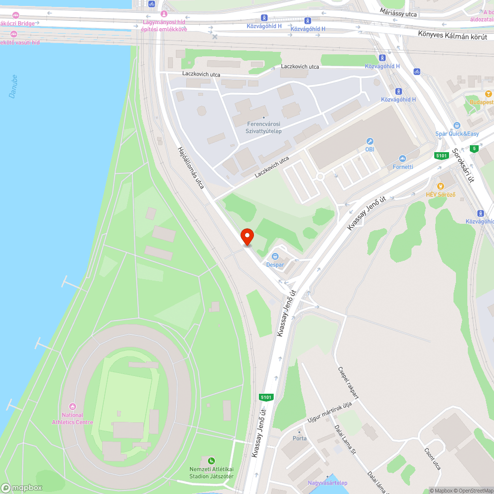 Kidőlt oszlop bejelentés helye