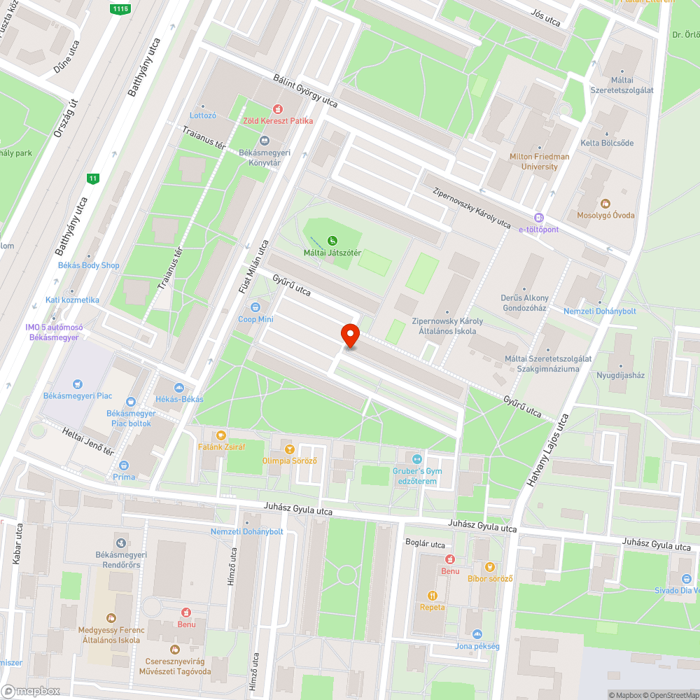 Nem világít - lámpaoszlop bejelentés helye