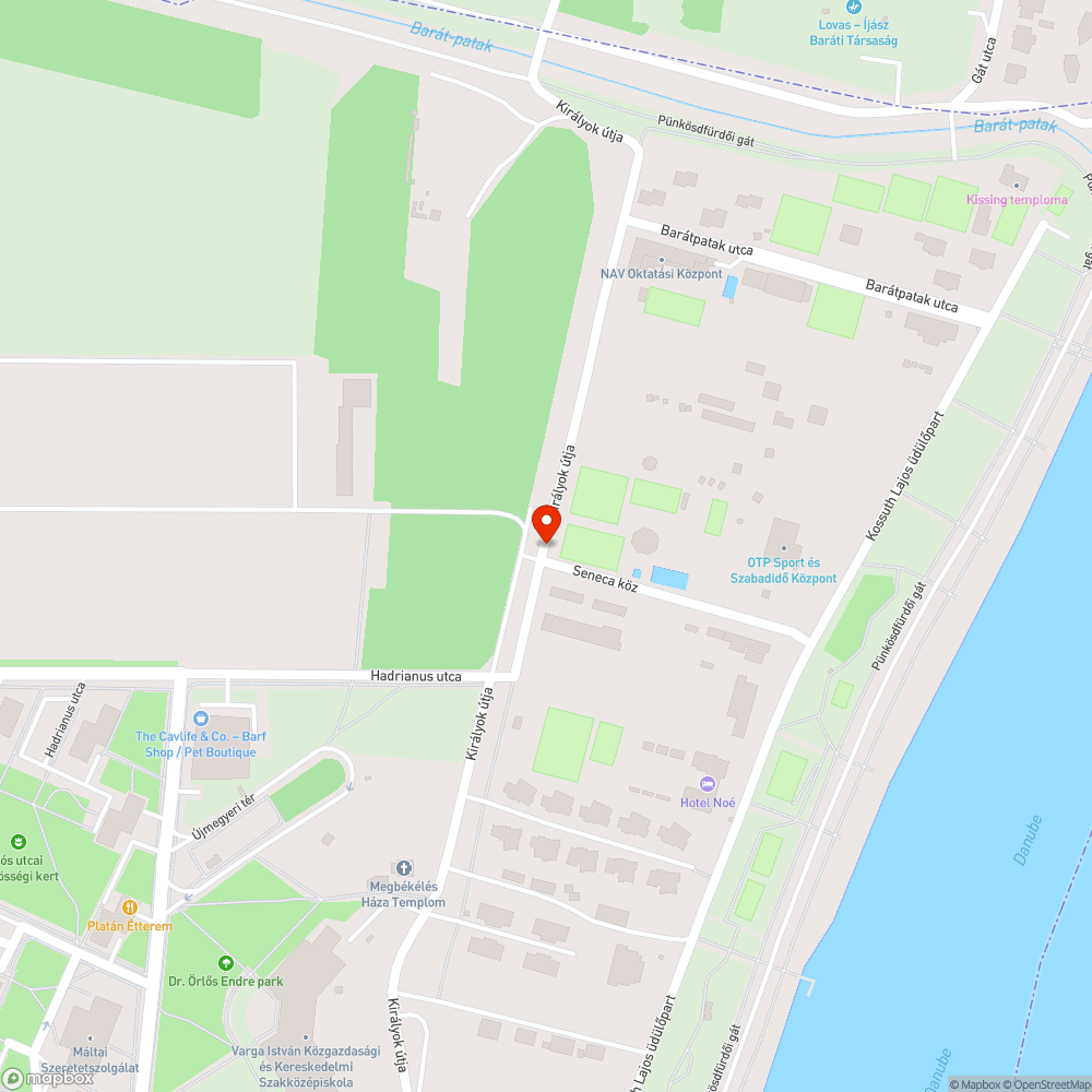 Graffiti bejelentés helye