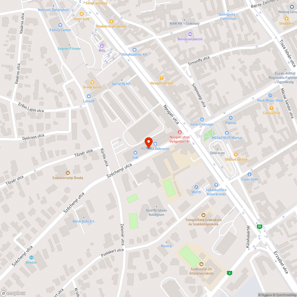 Eldugult víznyelők bejelentés helye