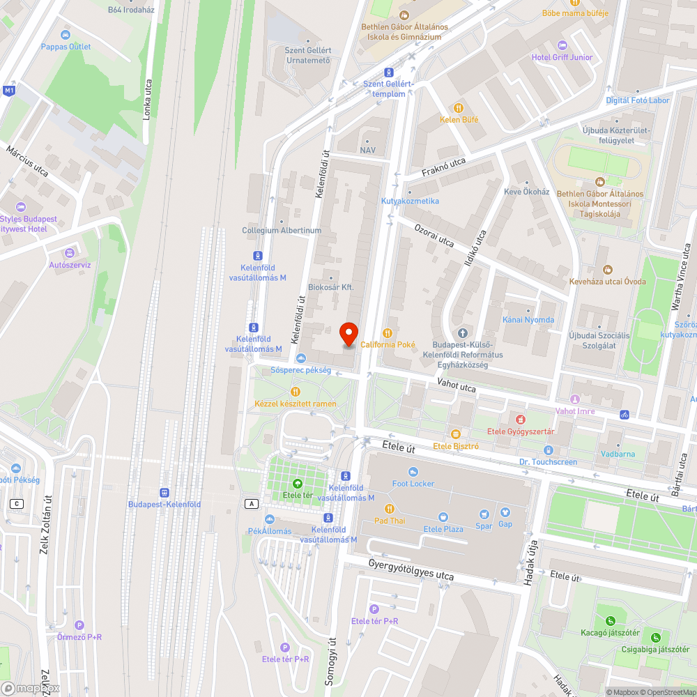 Botlásveszélyes fedlap bejelentés helye