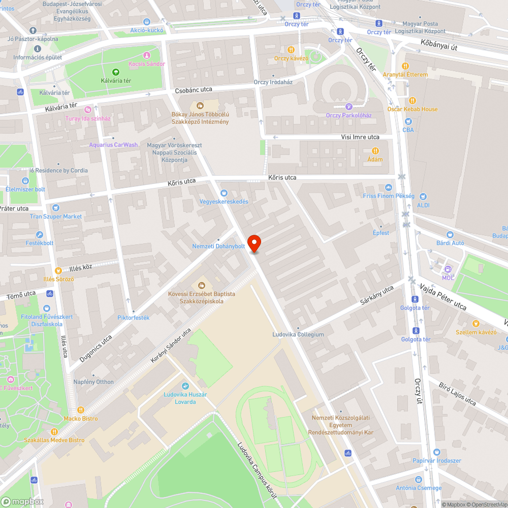 Illegálisan kihelyezett hulladék bejelentés helye