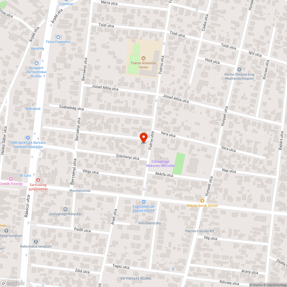 Ottfelejtett autó bejelentés helye