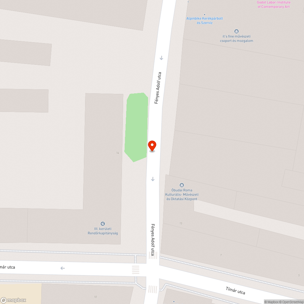 Fedlap kiáll a járdából bejelentés helye