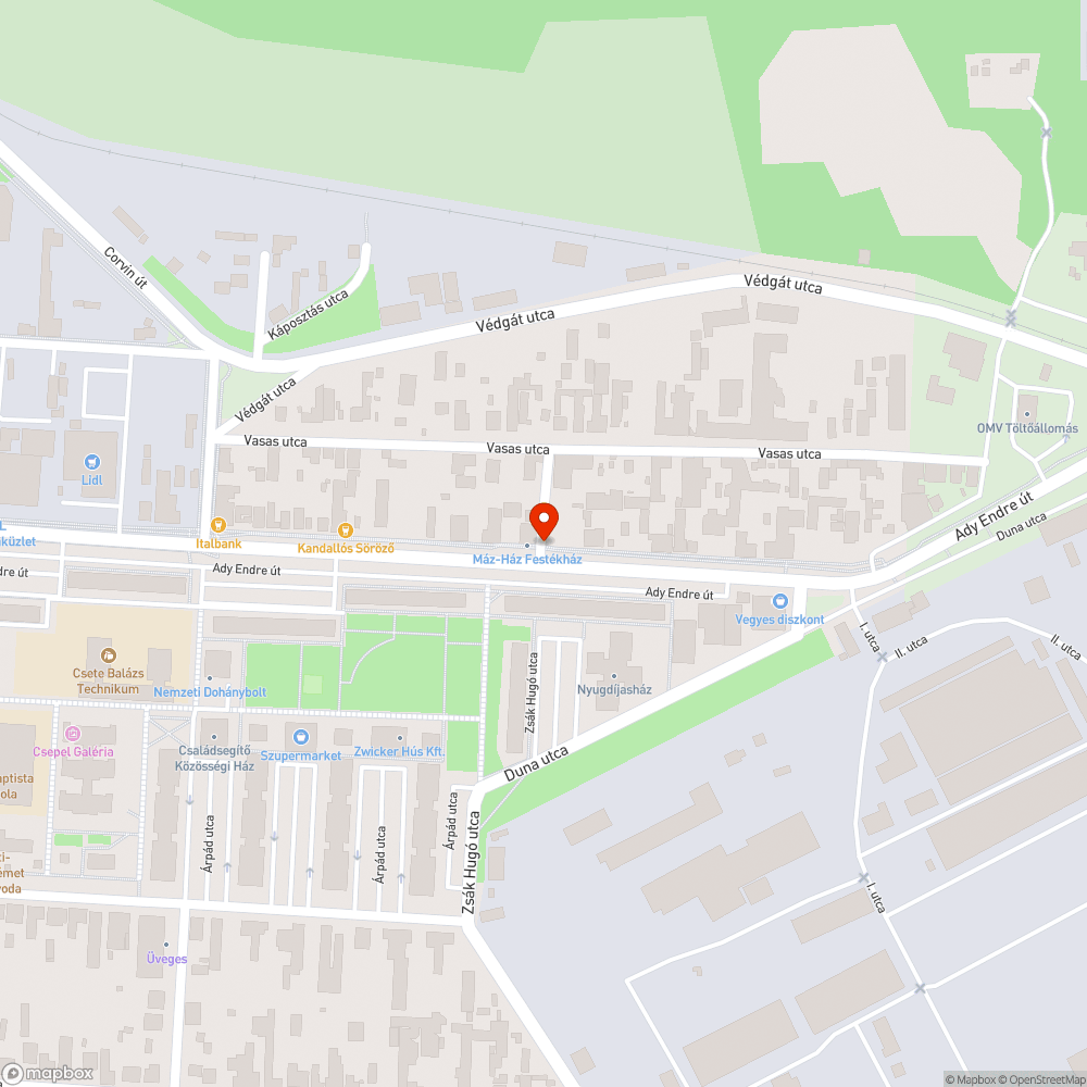 tükör bejelentés helye