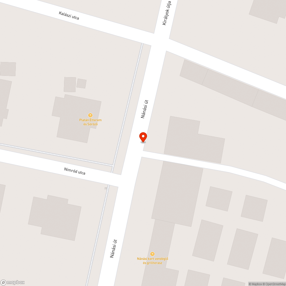 Közlekedési tábla megdőlt bejelentés helye