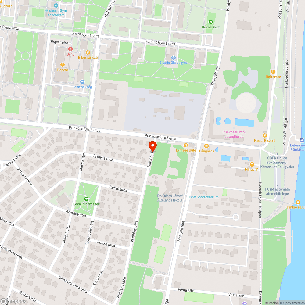 Növényzet az úton bejelentés helye