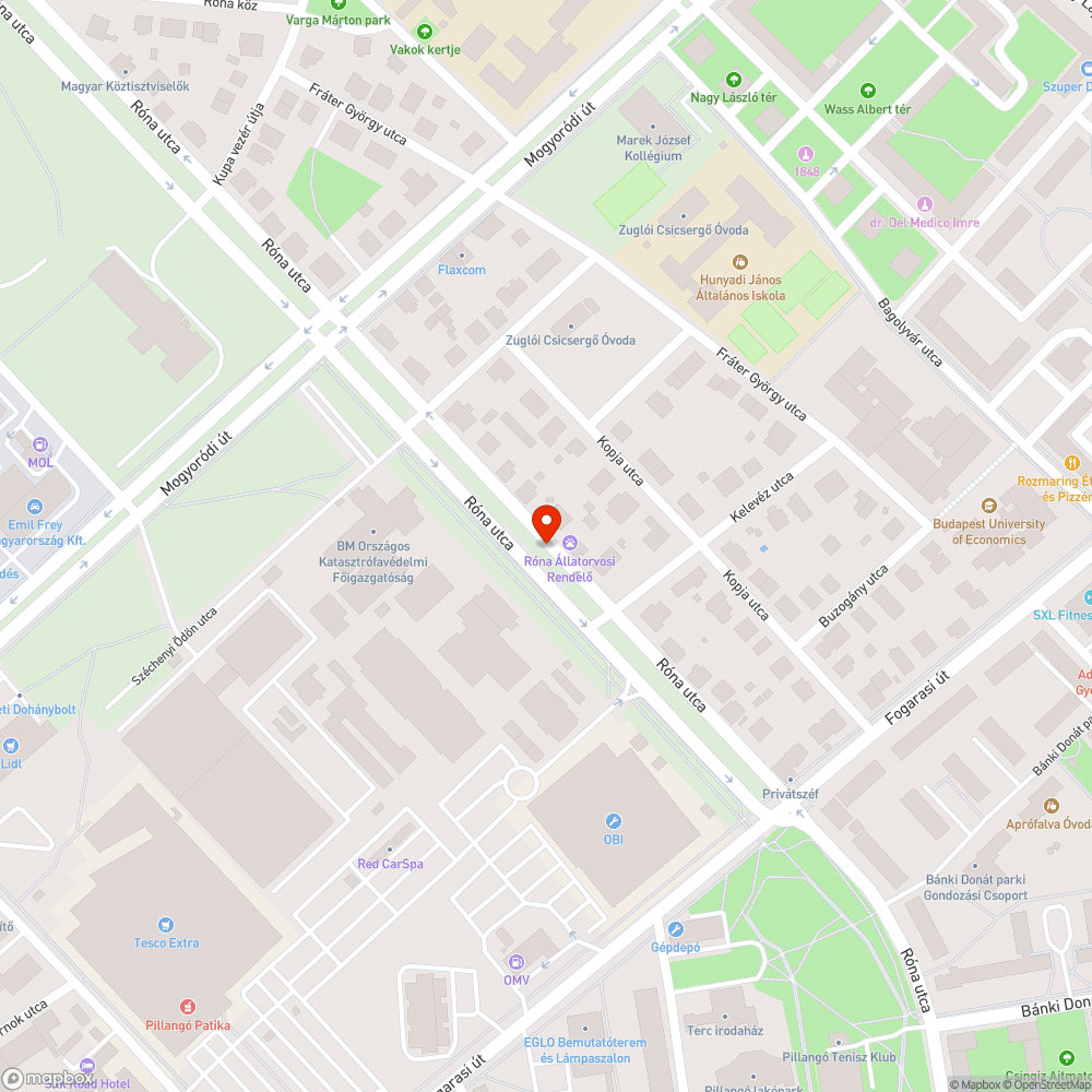 Zötykölődő kerékpárút bejelentés helye