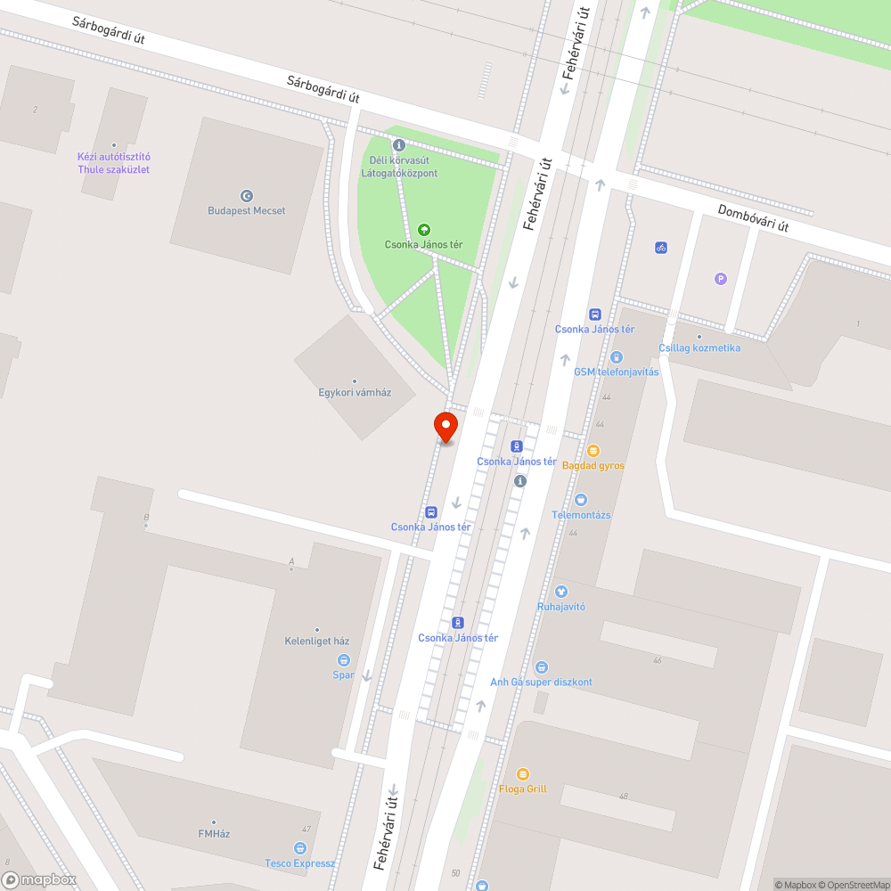 Elmozdult fedlap bejelentés helye