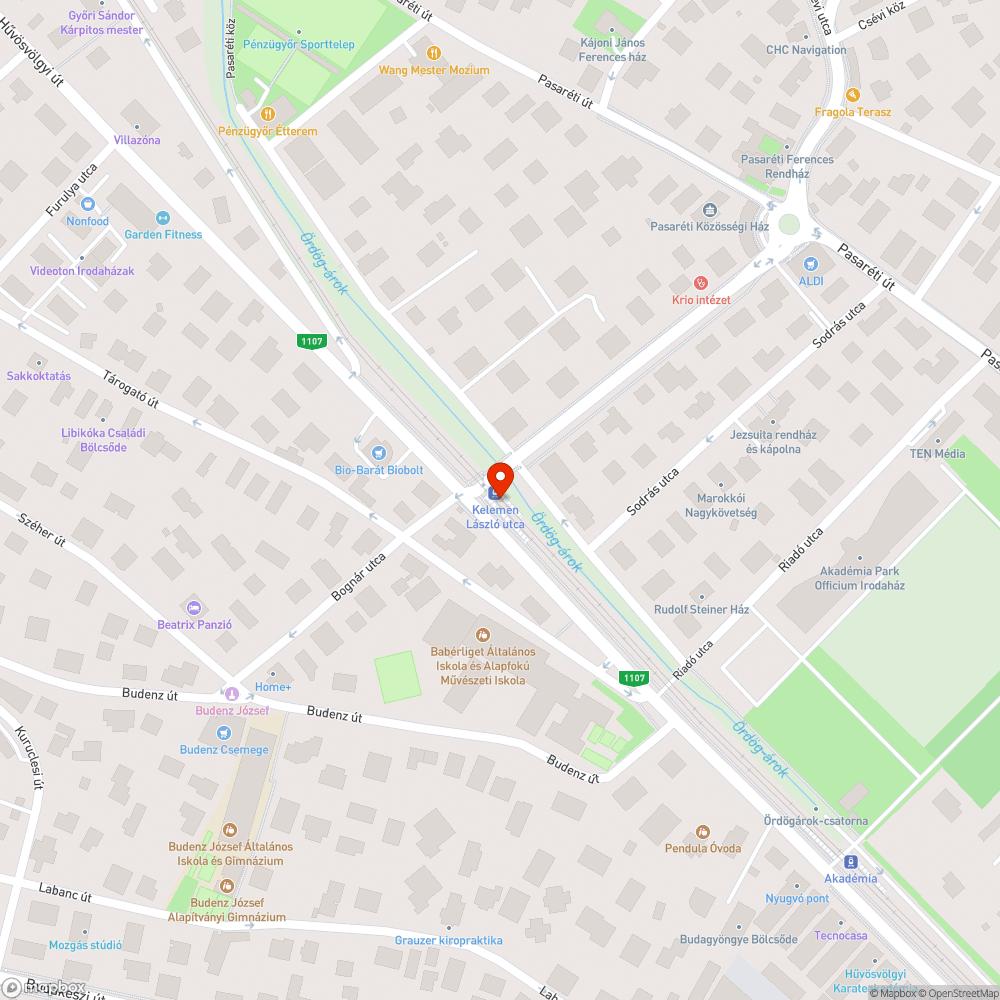 Graffitis utasváró bejelentés helye