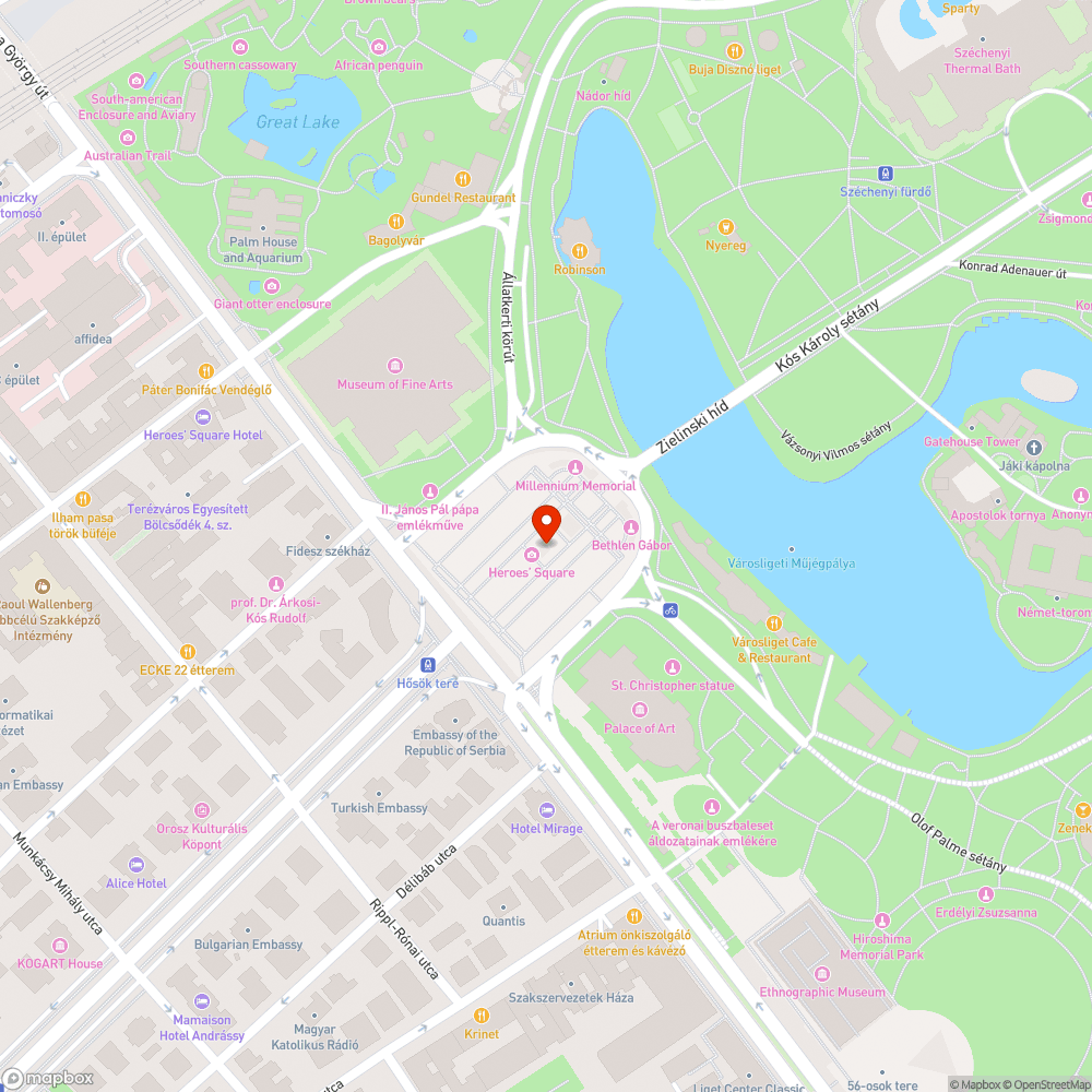 Kifakultak a Hősök feliratai bejelentés helye