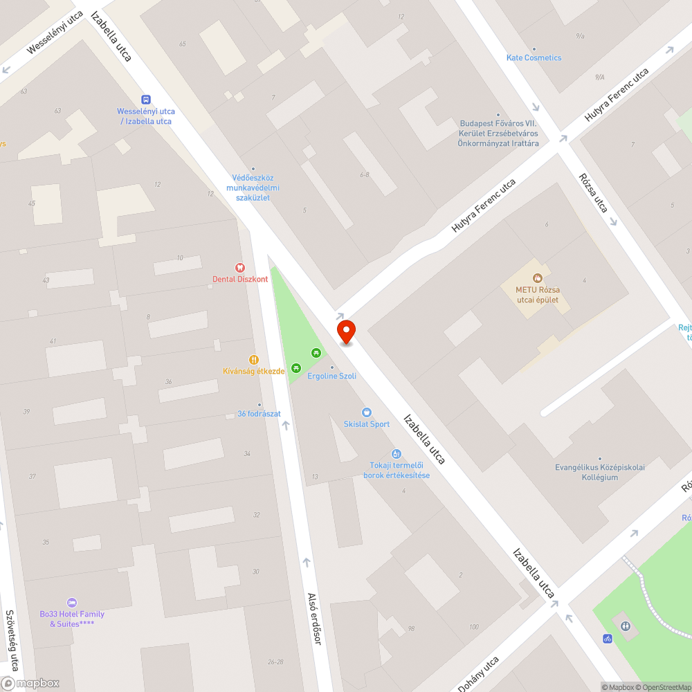 Parkolósávban sérült fedlappár bejelentés helye