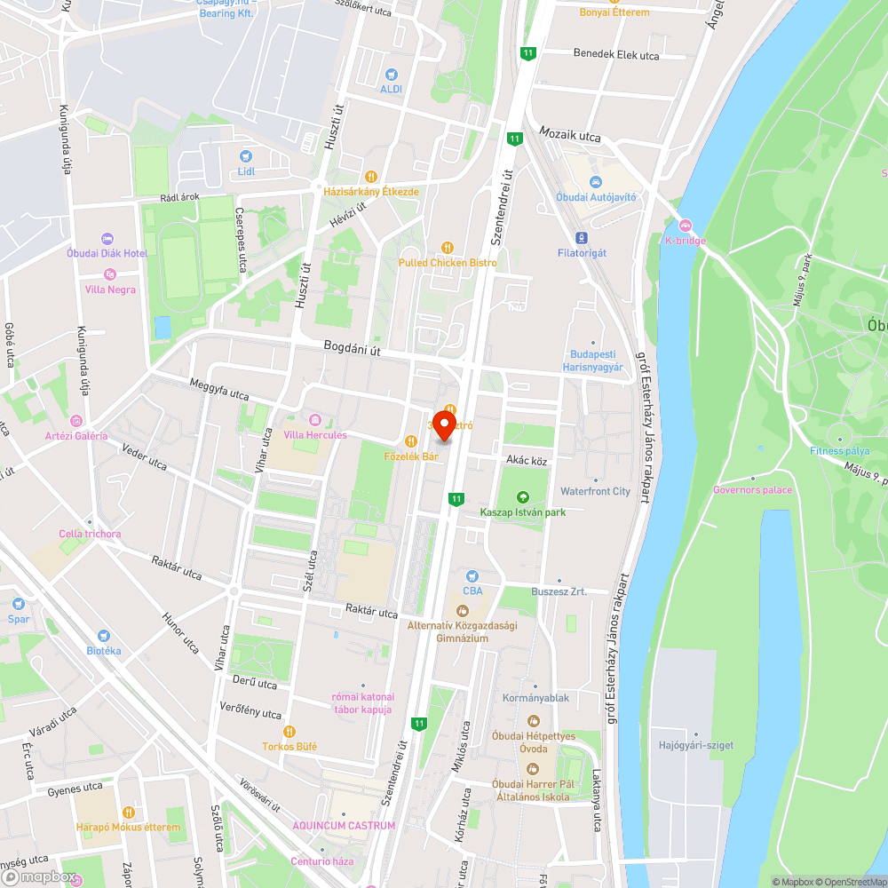 Rossz állapotú járda bejelentés helye