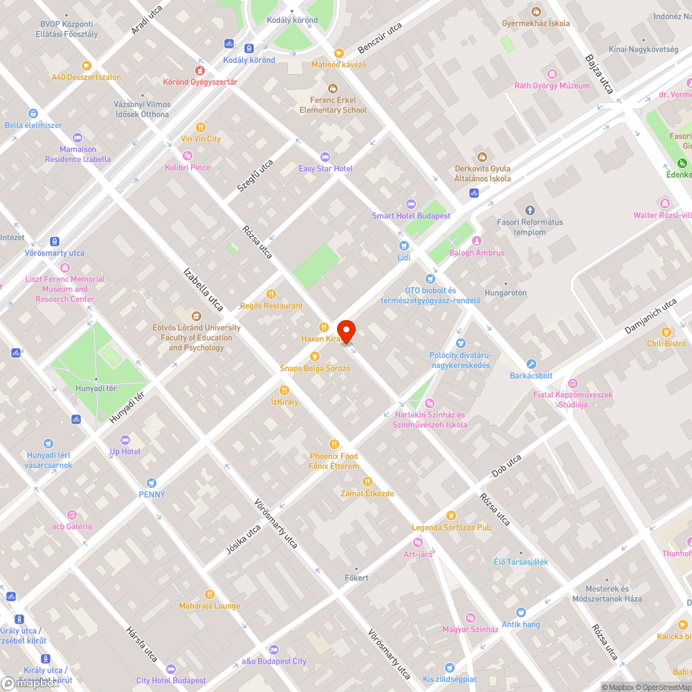 Szemét a bokorban bejelentés helye