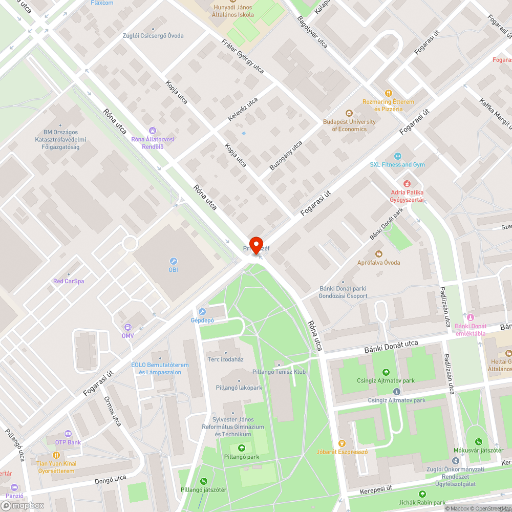 Vastag gazfal a kerékpárút mellett bejelentés helye