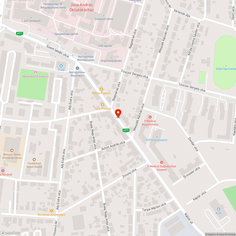 A járda melletti zöldterület gondozatlan bejelentés helye