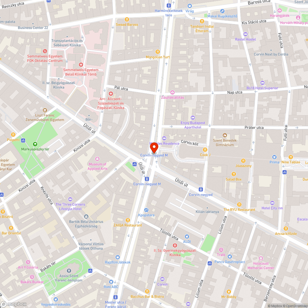 Kiégett neonok bejelentés helye