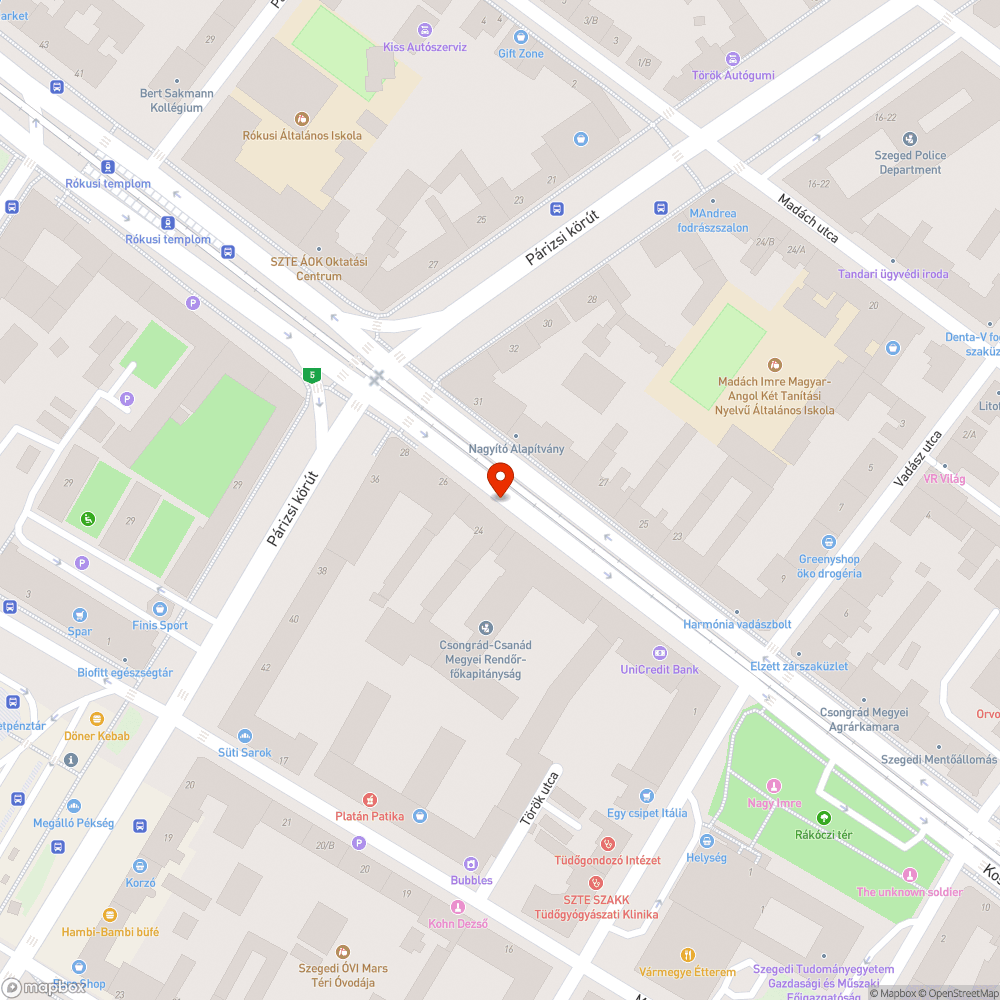 Beszakadt a lyukas fedlap - Kossuth L. sgt. bejelentés helye