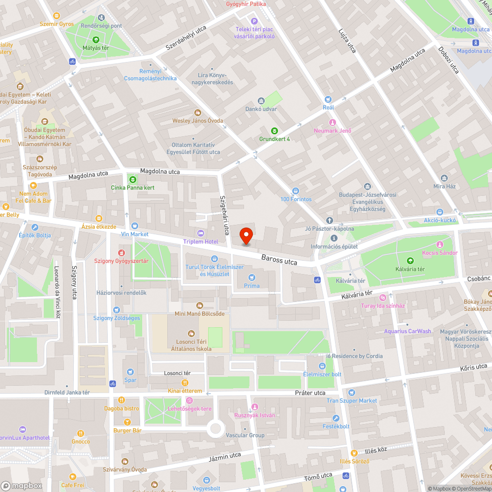 lyuk a járdán bejelentés helye