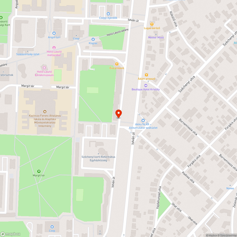 Busszal parkolás a lakótelepen bejelentés helye