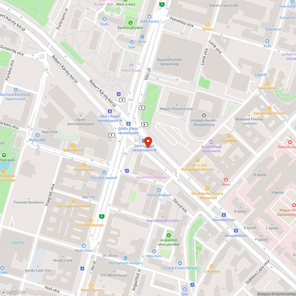 Elromlott kijelző bejelentés helye