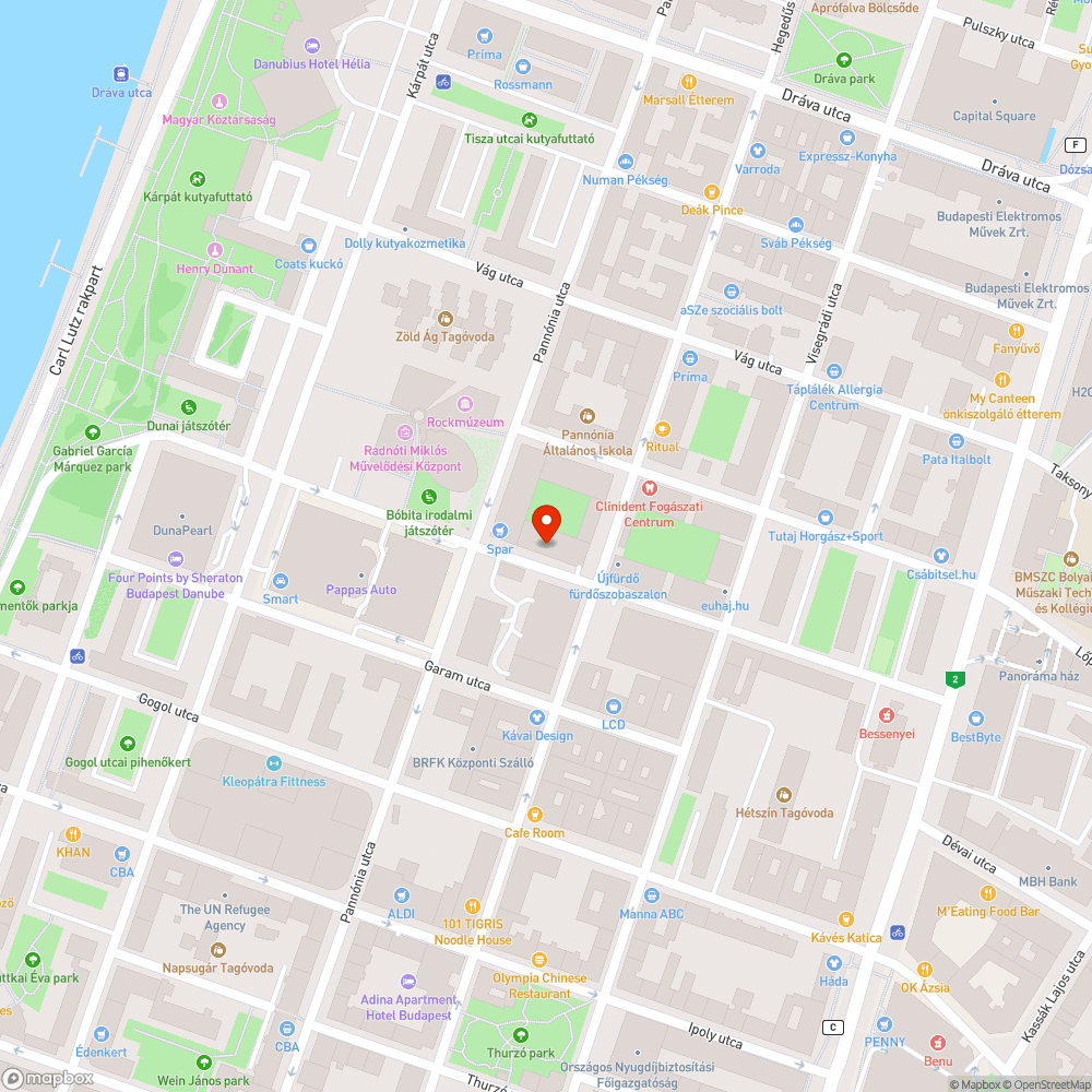 Teherautó rendszeresen elállja az egész járdát bejelentés helye