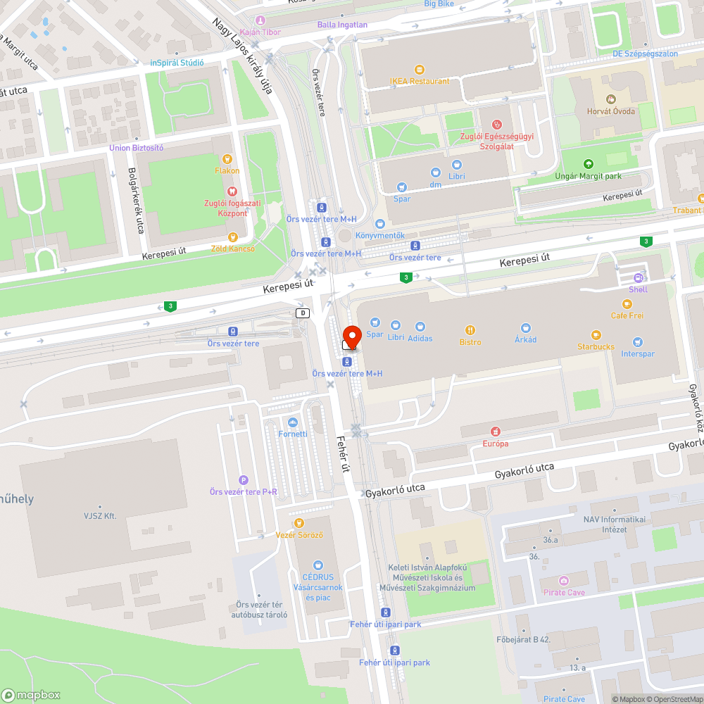 Kopott támasz bejelentés helye