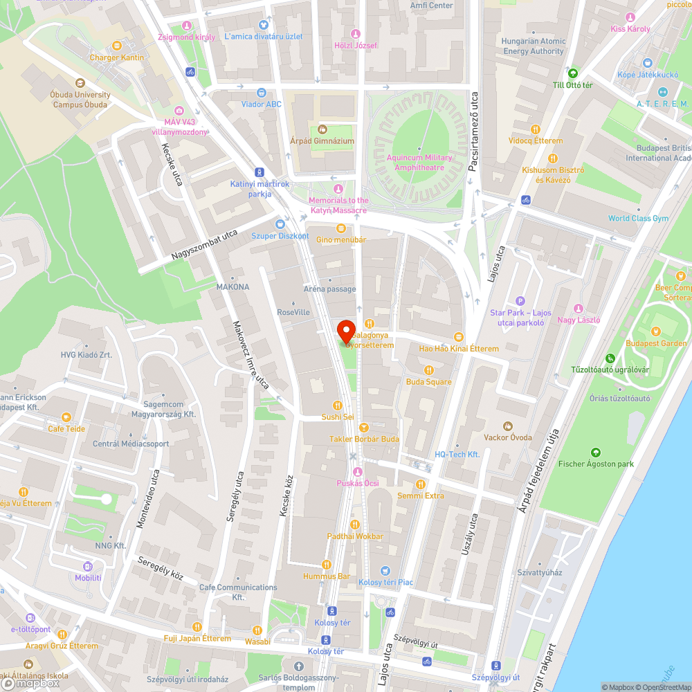 Obudai egyetemi park már megint bejelentés helye