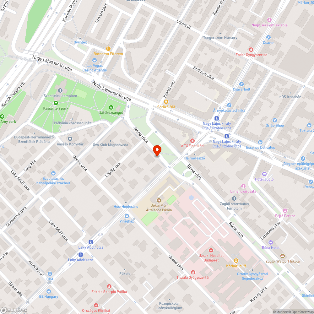 Hiányzó járdarész bejelentés helye